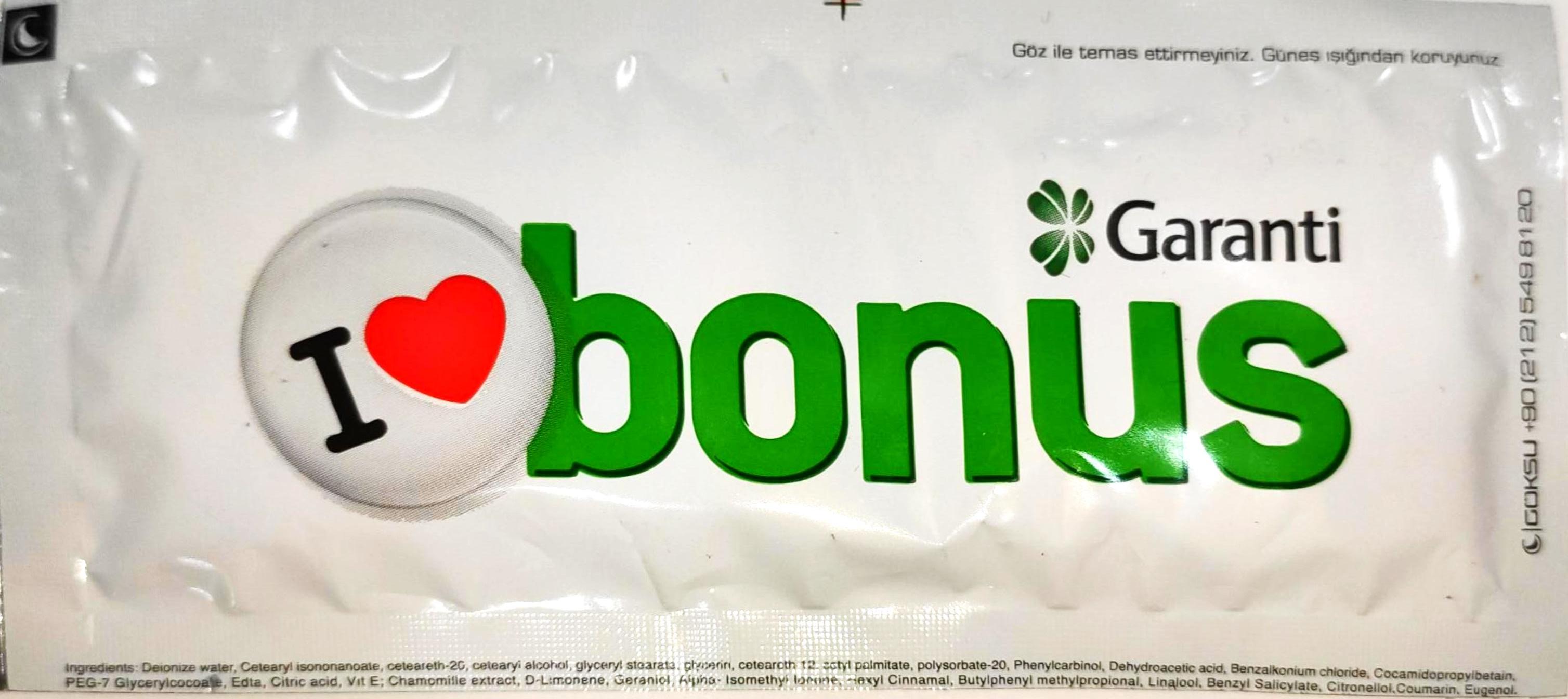 0536 Garanti Bonus